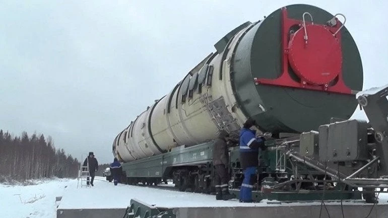 Η Μόσχα για την μη υπαγωγή των πυραύλων Sarmat στη συμφωνία START